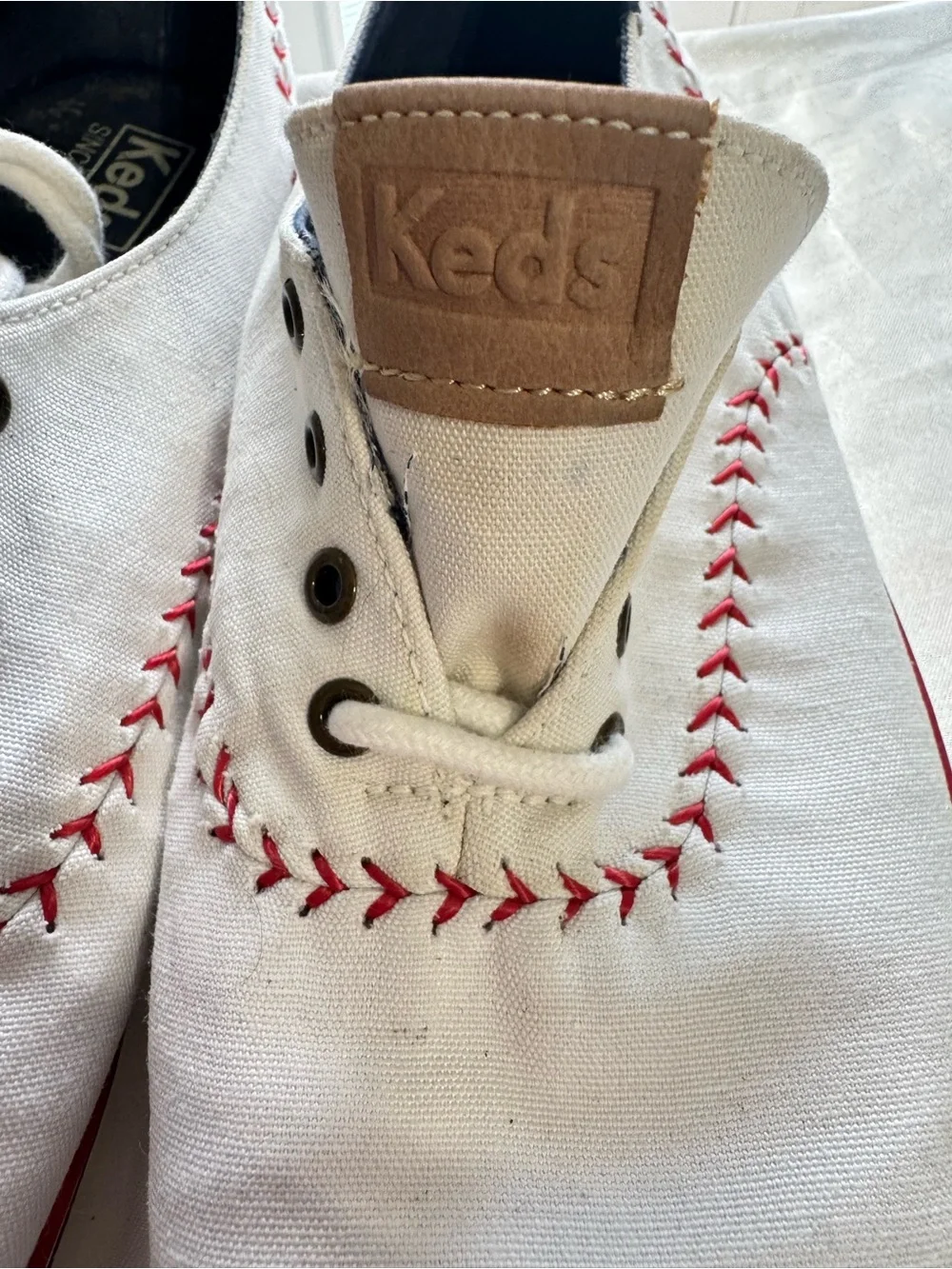 Keds Women’s Size 10 Champion Pennant Baseball Sneakers